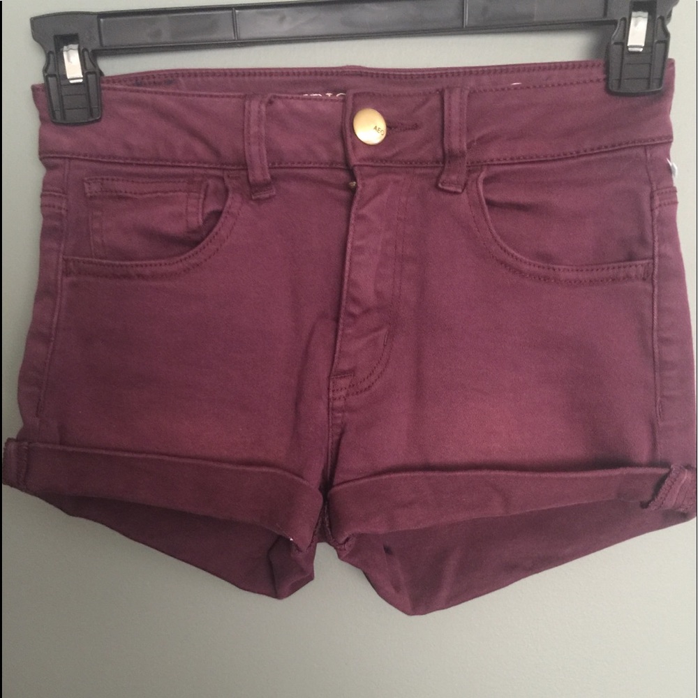 American Eagle Outfitters hi-rise shorties